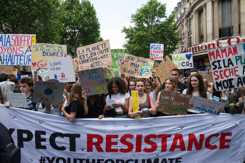 Marche des jeunes pour le climat : « Allez voter ! »