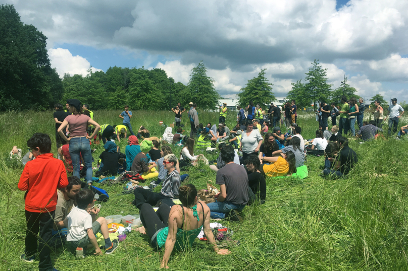 Des airs de ZAD pour « Open Sky »