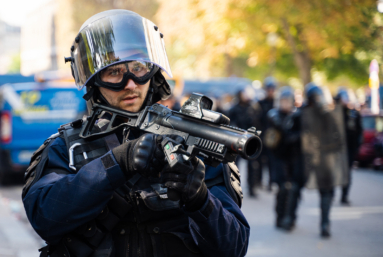 La police gardée à vue