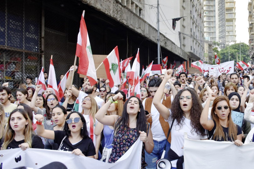 Les Libanaises mènent la révolte