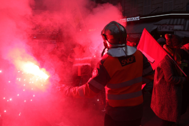 La colère et la détermination du 5 décembre en sons et en images