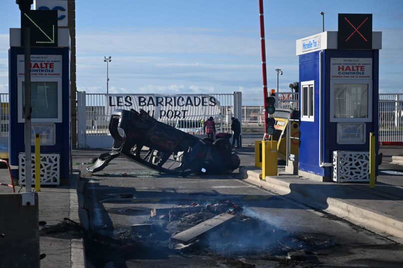 Marseille : « Le piquet de grève, c’est une chaleur humaine »