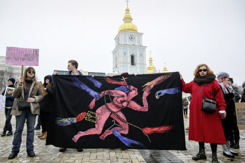 En Ukraine, lutter contre la « haine de genre »