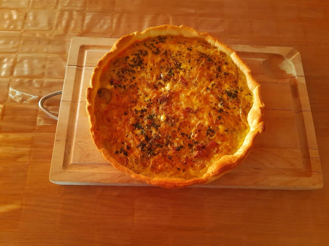 La quiche qui déconfine les fonds de frigo