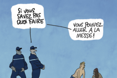 Les dessins de la semaine d’Aurel : plages et messes