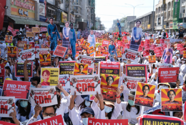 En Birmanie, la mobilisation ne faiblit pas