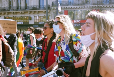 Une marche lesbienne historique