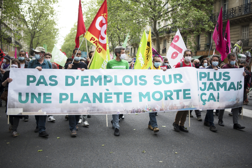 Le délicat virage vert de la CGT