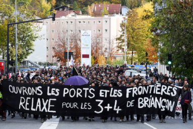 À Briançon, solidarité en bande organisée