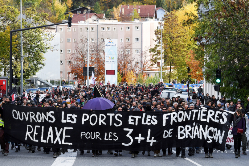 À Briançon, solidarité en bande organisée