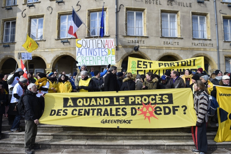 Action anti-nucléaire : victoire en demi-teinte pour Greenpeace