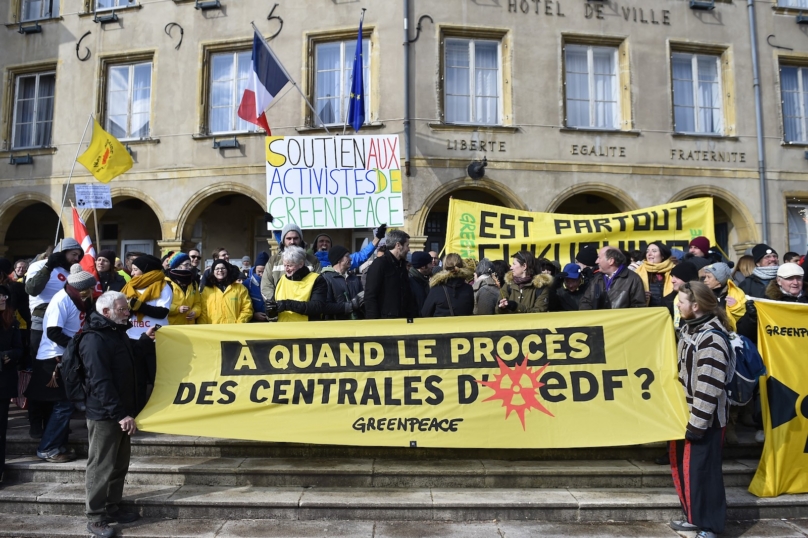 Action anti-nucléaire : victoire en demi-teinte pour Greenpeace