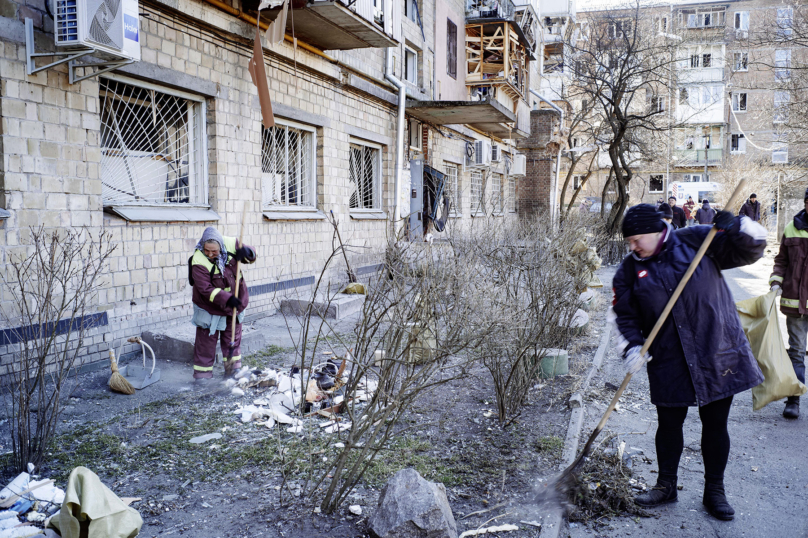 À Kyiv, une solidarité sous pression