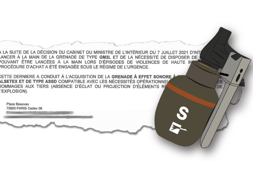 Maintien de l’ordre : la grenade « arracheuse de mains » partiellement remplacée