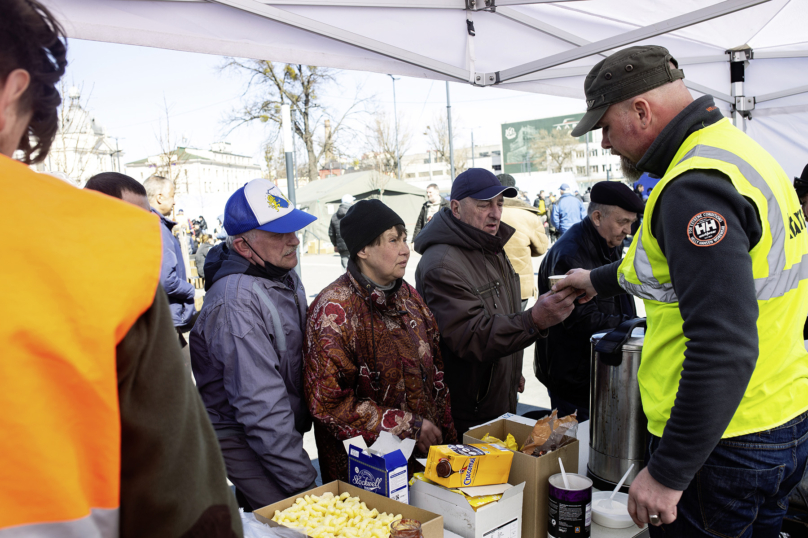 À Lviv, un immense élan humanitaire