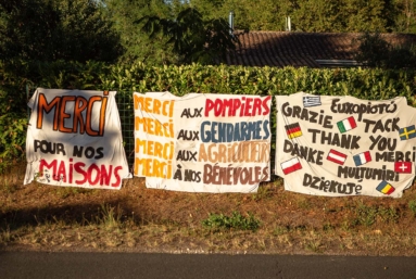 Les pompiers grecs à notre secours