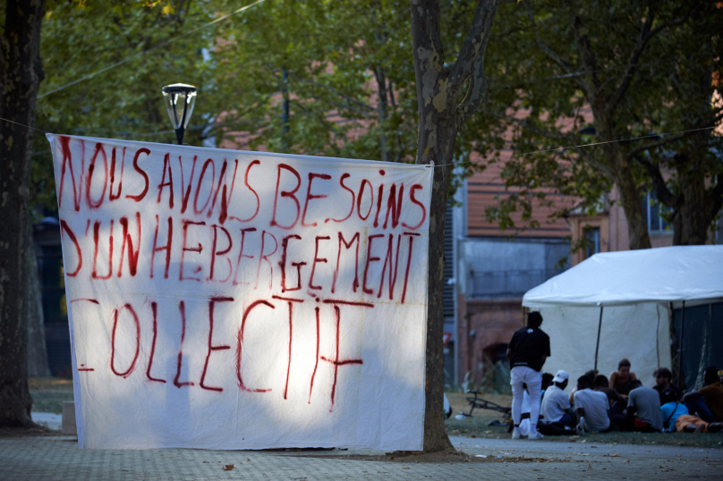 À Toulouse, de jeunes exilés à la rue