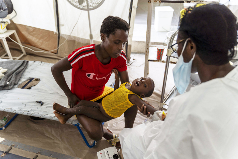 La photo de la semaine : Haïti sous l’emprise des gangs et d’une épidémie de choléra