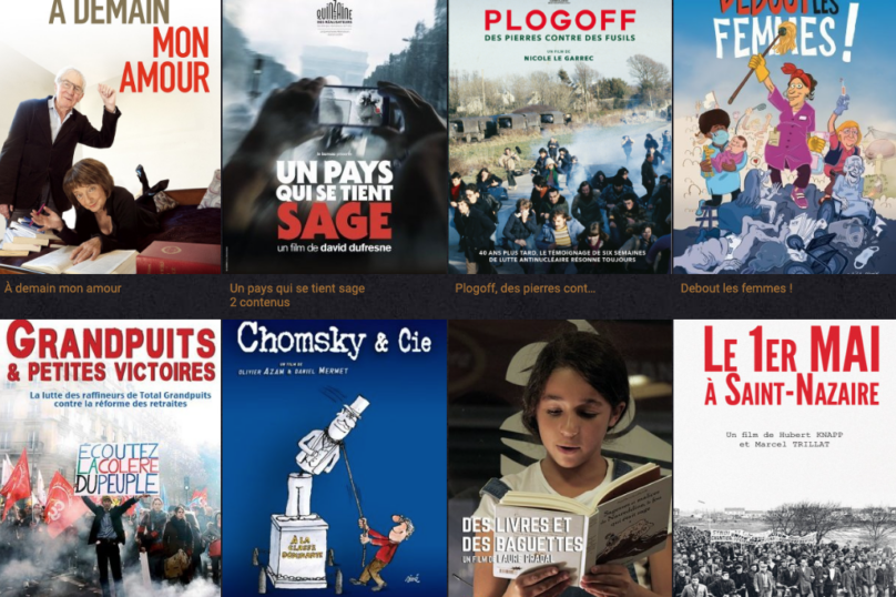 Des films au profit des grévistes