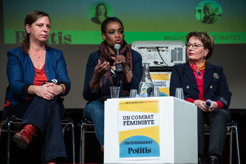 Retraites : retour sur une soirée de combat féministe, organisée par Politis