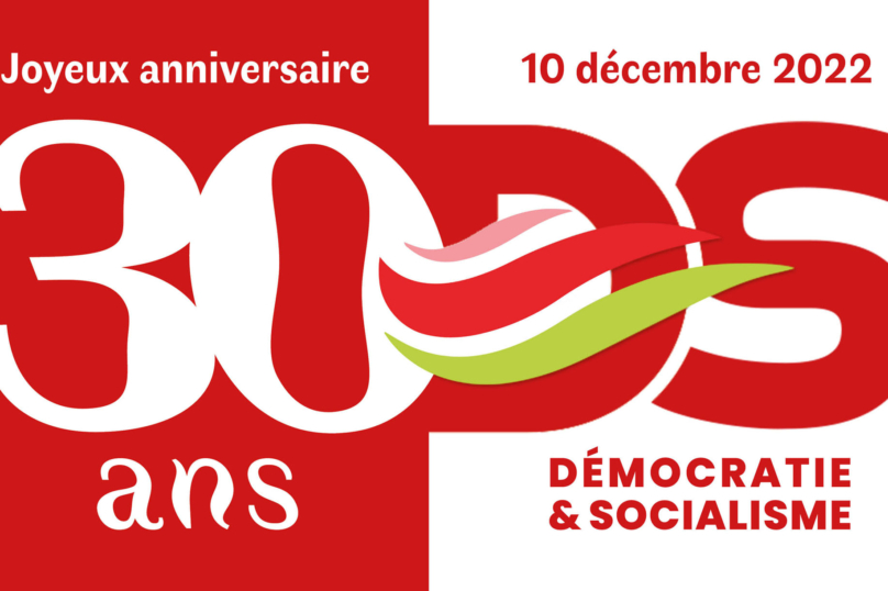 « Démocratie & Socialisme » fête ses 30 ans