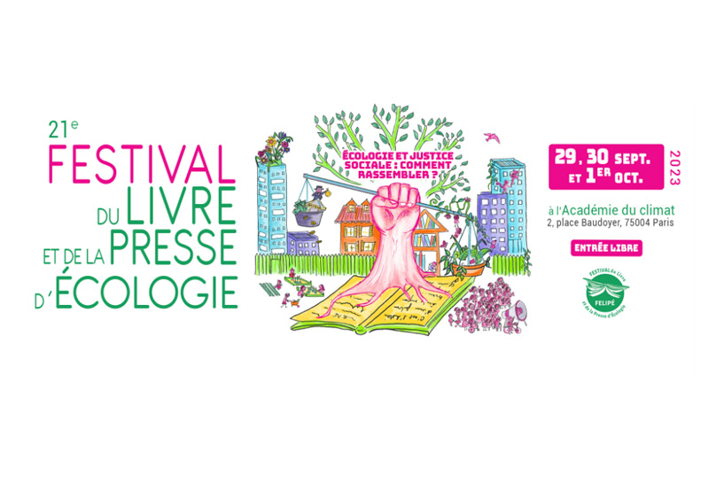 Politis au Festival du livre et de la presse d’écologie