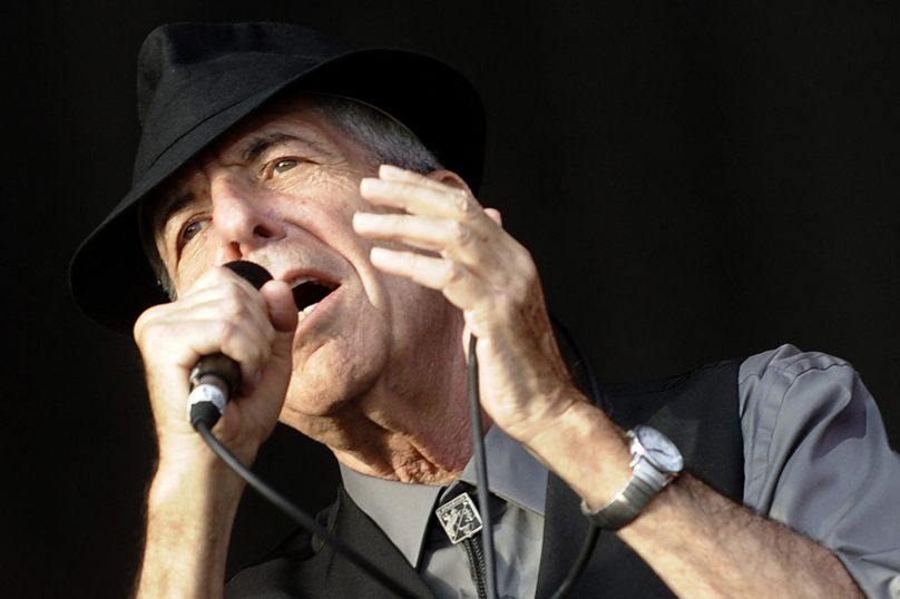 Leonard Cohen, portrait morcelé
