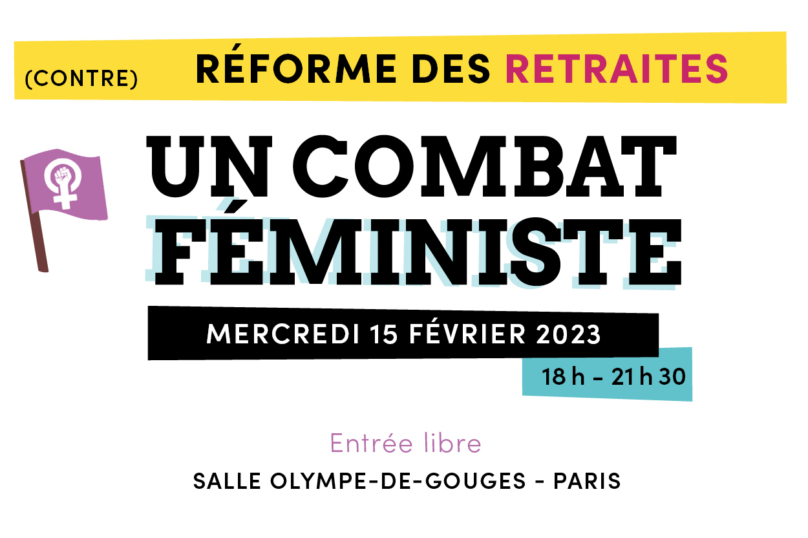 Réforme des retraites : un combat féministe