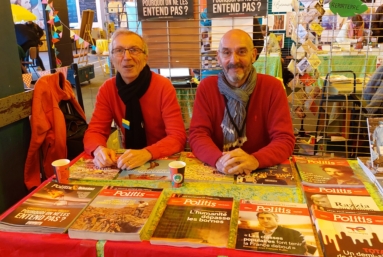 L’association Pour Politis, bien présente au salon FELIPE