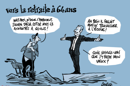 Le dessin d’Aurel : réforme des retraites et chasse le dimanche