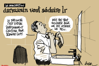 Le dessin d’Aurel : Darmanin et l’uniforme à l’école