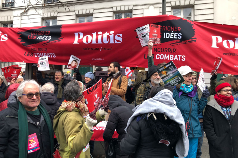 Pour Politis dans la rue, Politis en kiosque !