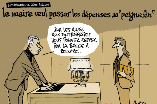 Le dessin d’Aurel : dépenses publiques et aile gauche macroniste