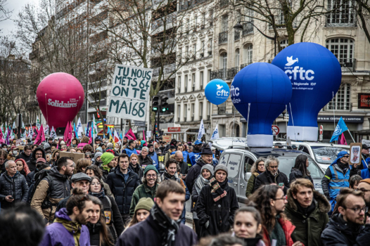 La mobilisation du 31 janvier, « un uppercut dans la tête du gouvernement »