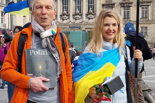 Bordeaux : Politis en soutien du peuple ukrainien