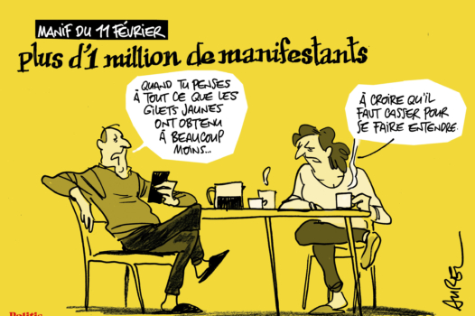 Le dessin d’Aurel : manifestants et travailleurs de demain
