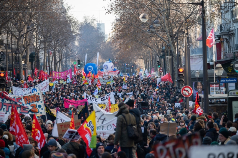 Manifs contre la réforme des retraites : 19 millions de kilomètres à pied à Paris