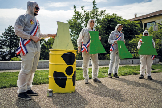 Mobilisation antinucléaire à Tours