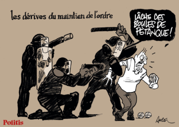 Le dessin d’Aurel : les dérives du maintien de l’ordre et l’élargissement de la « majorité »