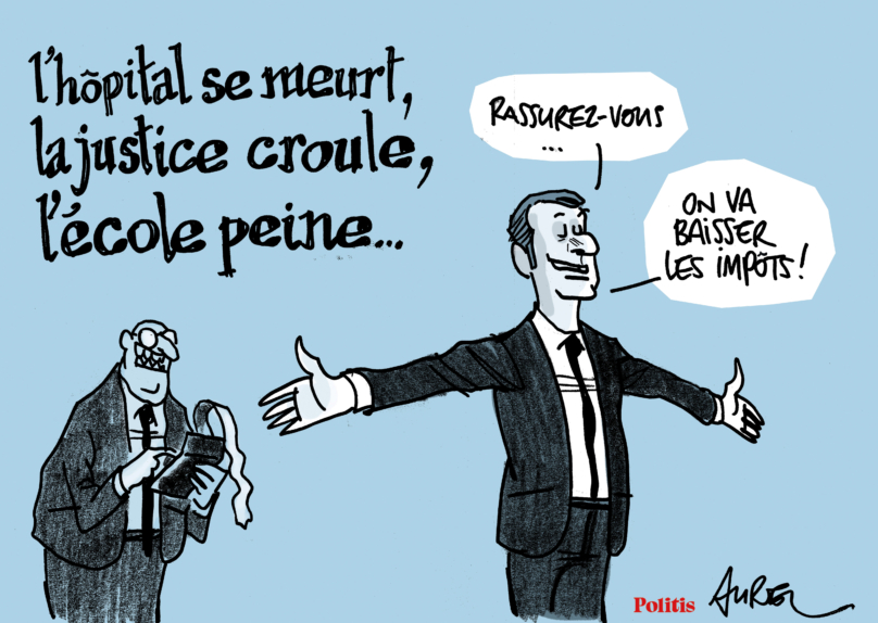 Le dessin d’Aurel : baisse d’impôts et démission du maire de Saint-Brevin