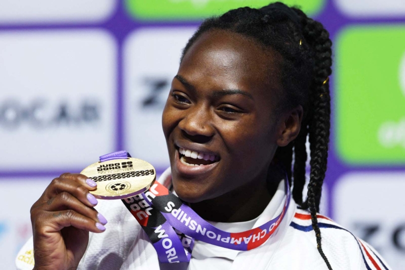 Clarisse Agbegnenou, championne pour la sixième fois 