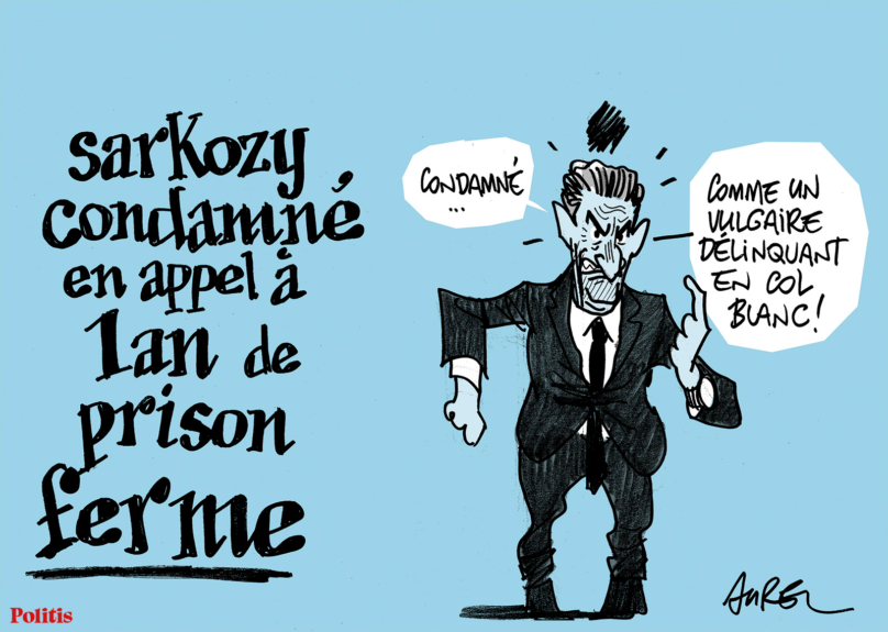 Le dessin d’Aurel : Sarkozy condamné et un nouveau logo RN