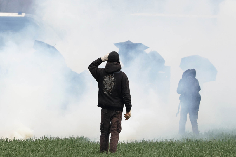 Loïc, militant placé en détention provisoire pour avoir manifesté à Sainte-Soline