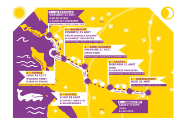 23 août – 2 septembre : cyclo-festival Les Furtives