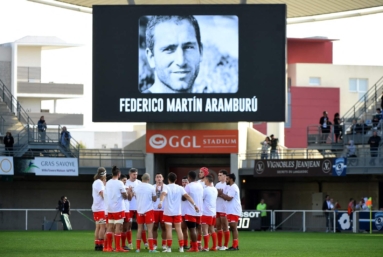 Honorer la mémoire de Federico Martín Aramburú lors de la Coupe du monde de rugby