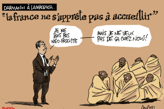 Le dessin d’Aurel : Darmanin à Lampedusa et la semaine chargée de Macron