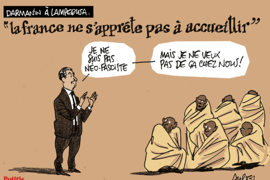 Le dessin d’Aurel : Darmanin à Lampedusa et la semaine chargée de Macron
