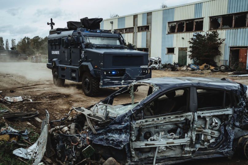 On a testé pour vous le Centaure, le nouveau blindé de la gendarmerie