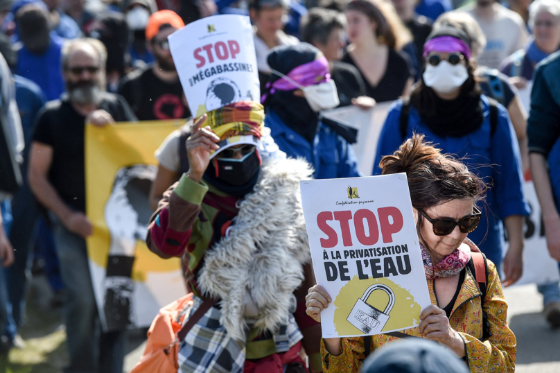 Pour une agriculture paysanne, stop aux mégabassines !