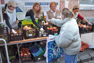 Glaner pour manger : la dure loi du marché